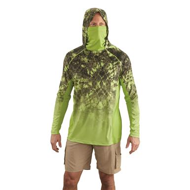 Guide Gear Men's Fishing/UPF Hoodie with Gaiter