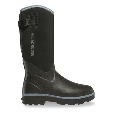 LaCrosse Women's Alpha Range 12" Neoprene Rubber Waterproof Work Boots