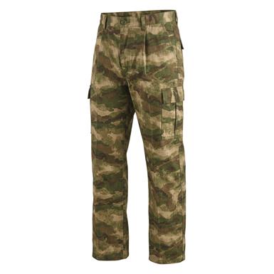 Italian Municipal Surplus Winter Work Pants, Flannel Lined, New