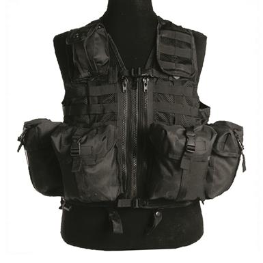 Mil-Tec 8-pocket Flecktarn Tactical Vest