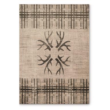 United Weavers Contours Made True Antlers & Stripes Rug