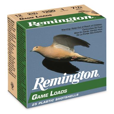 Remington Lead Game Loads, 12 Gauge, 2 3/4", 1 oz., 250 Rounds