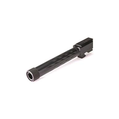 Faxon Match Series Glock 17 Threaded Flame-Fluted Barrel, 416R Stainless Steel