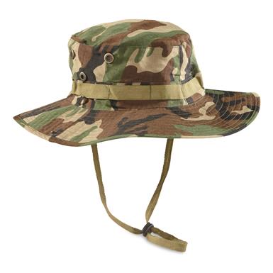Chinese Military Police Surplus Boonie Hats, 2 Pack, New
