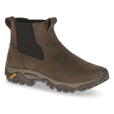 merrell men's moab adventure chelsea polar waterproof shoe