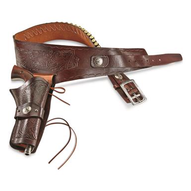 Guide Gear Buscadero Single Action Leather Holster Belt