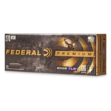 Federal Premium Barnes Tsx 270 Wsm Triple Shock X Hp 130 Grain