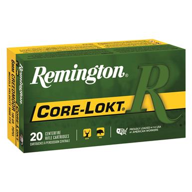 Remington Core-Lokt, 6mm Creedmoor, PSP, 100 Grain, 20 Rounds