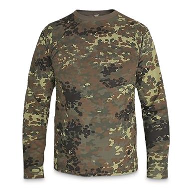 Mil-Tec Long Sleeve Camo T-Shirt