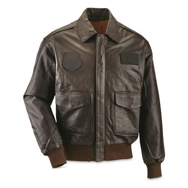 U.S. Air Force A-2 Leather Flight Jacket, Reproduction