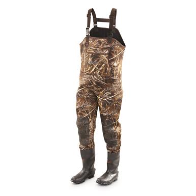 Guide Gear Men's Insulated Hunting Chest Waders, 1,000-gram, Stout Sizes