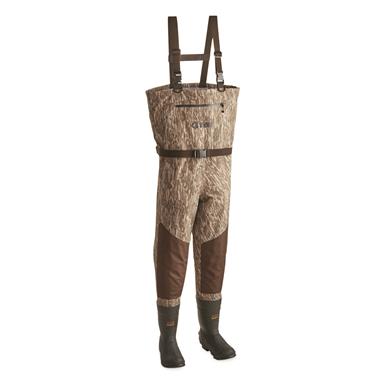 Guide Gear Men’s Breathable Bootfoot Chest Waders, 800-gram, Stout Sizes