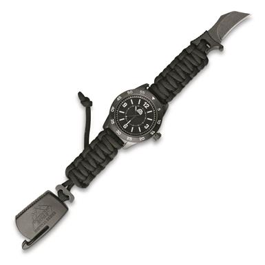 Outdoor Edge ParaClaw CQD Watch with Hawkbill Blade