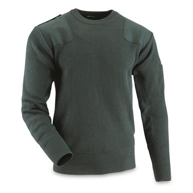 Spanish Military Surplus Army Officer Commando Sweater, New