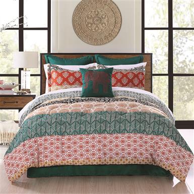 Lush Décor Bohemian Comforter Set, 7 Piece