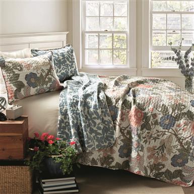 Lush Décor Sydney Quilt Set, 3 Piece