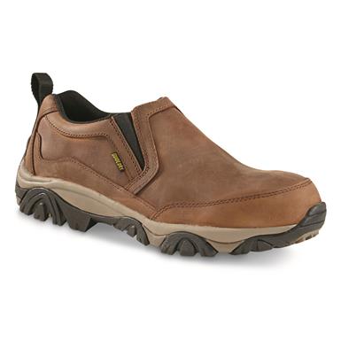 Guide Gear Men's Arrowhead II Leather Waterproof Slip-on Shoes