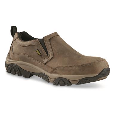 Guide Gear Men's Arrowhead II Leather Waterproof Slip-on Shoes
