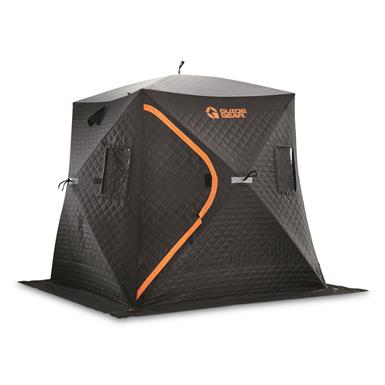 Guide Gear Insulated Ice Fishing Shelter, 6' x 6'