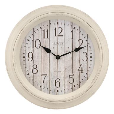 La Crosse Technology Barnwood Quartz Wall Clock