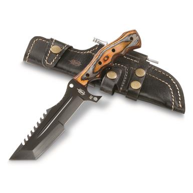 BucknBear Tactical Bushcraft Tracker Knife