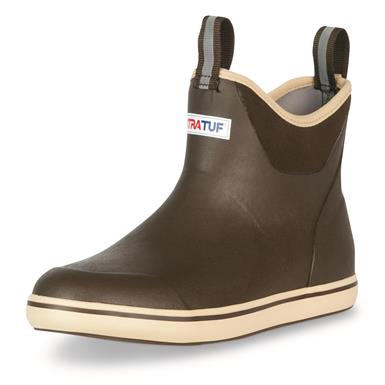 XTRATUF Men's Ankle Deck Rubber Boots