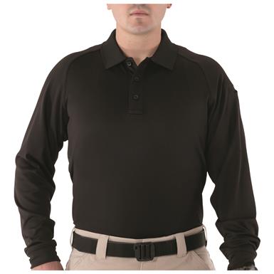 First Tactical Men's Performance Long-sleeve Polo Shirt