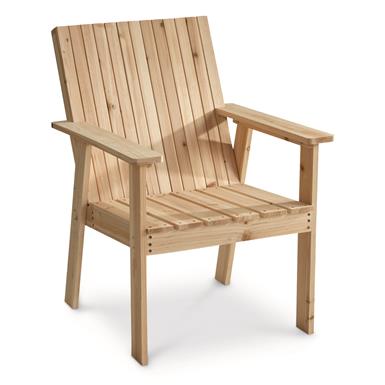 CASTLECREEK Natural Wood Chair