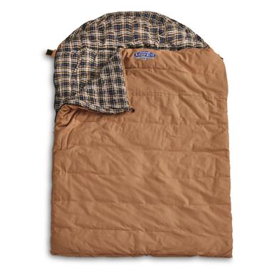 Kamp-Rite Overnighter 2-Person Sleeping Bag, 10°F