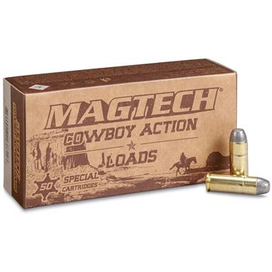 Magtech Cowboy Action Loads, .45 Colt, LFN, 250 Grain, 50 Rounds
