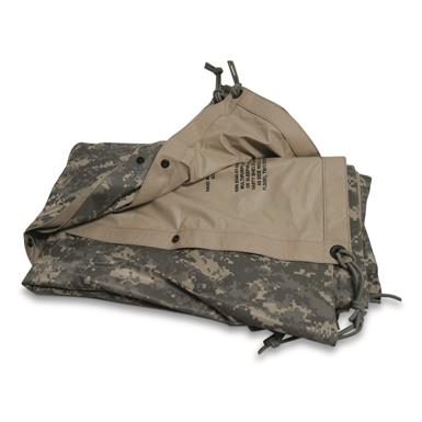 U.S. Military Surplus Reversible Field Tarp, Used