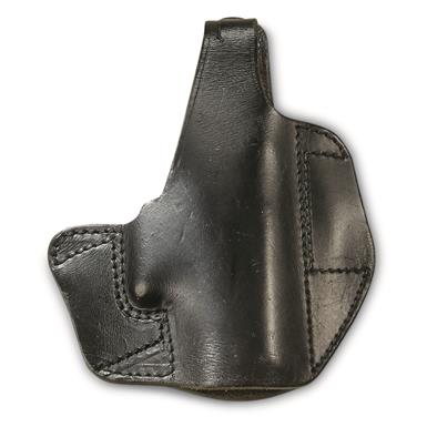 German Military Surplus AKAH Leather Belt Holster, Like New