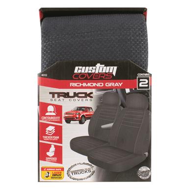 Custom Covers Richmond Low-back Truck Seat Covers, 2 Pk.