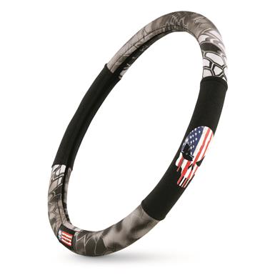 Kryptek Raid American Skull Steering Wheel Cover