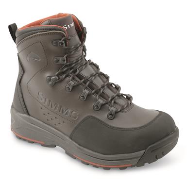 Simms Freestone Wading Boots, Rubber Soles