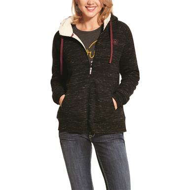 Ariat Women's R.E.A.L. Fleece Full-zip Sweatshirt Hoodie