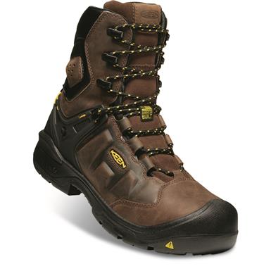 KEEN Utility Men's Dover Waterproof 8" Safety Toe Work Boots