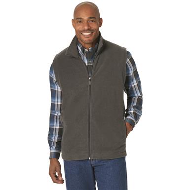 Wrangler Men's Fleece Zip-up Vest