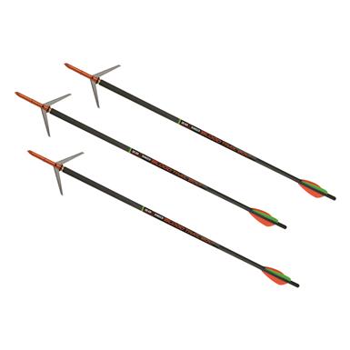 Dead Ringer Blood Trail Crossbow Arrows, 3 Pack