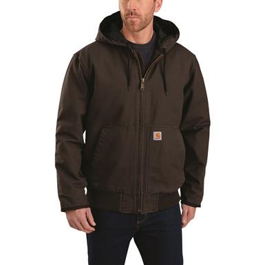 Carhartt Men's Washed Duck Insulated Active Jacket