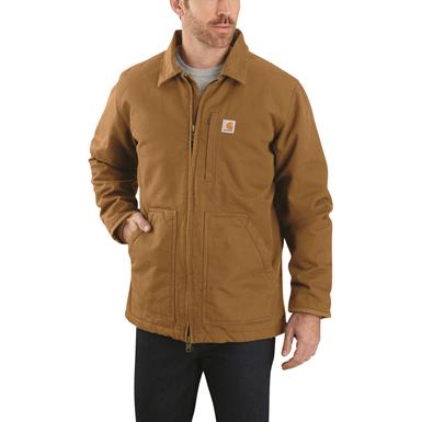 Carhartt Men's Washed Duck Lined Coat