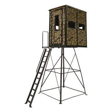 Muddy Striker Box Blind and 10' Elite Tower