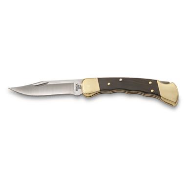 Buck Knives 110 Folding Hunter Knife, Finger Grooves
