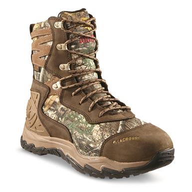 LaCrosse Men's Windrose 8" Waterproof Insulated Hunting Boots, 1,000 Gram