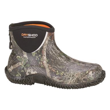 DryShod Men's Ankle-High Legend Camp Boots, Camo