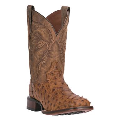 Dan Post Men's Alamosa Full Quill Ostrich Western Boots