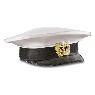 Italian Navy Surplus Visor Hat, New