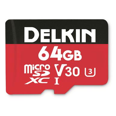 Delkin Devices 64GB Micro SD Memory Card