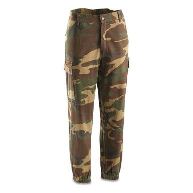 Italian Military Surplus Field Pants, Used