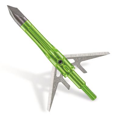 Muzzy Shank Expandable Broadheads, 100 Grain, 5 Pack